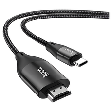 hoco UA16 Type-C 轉 HDMI 高清螢幕分享器, 錆色, 1個, 2m