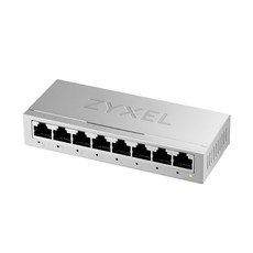ZYXEL 8埠 Gigabit 乙太網路交換器 GS-108Bv5 桌上型金屬外殼 高速穩定, 1個