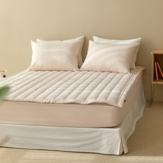 maatila Stay 壓紋厚棉床墊 香草拿鐵, 單人加大 110 x 200cm