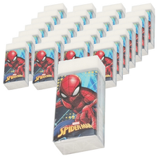 MARVEL 漫威 SPIDER-MAN 製圖橡擦-MPER20-1 12入, 蜘蛛人 黃點點, 72個