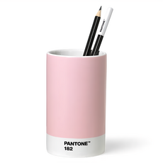 PANTONE 筆筒 1個 淺粉色 - 時尚簡約桌面收納