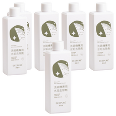 deepure 淨森林 洗碗機專用水垢去除劑，快速清潔機體壁及管線水垢，恢復槽內潔淨光亮，200ml, 6瓶