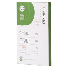 韓國 LORENZ 天然蔬果泥 Set 8入 狗狗零食, 紅薯甜南瓜, 120g, 1盒