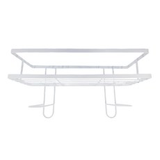 FANCY LIFE 馬桶上收納架, 白色, 1個