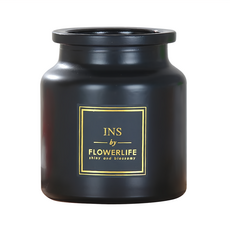 簡約燙金英文字花瓶 MINPLUS貼紙, 黑色, 1個