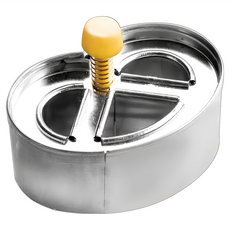 ibili 餅乾推壓模 總長6.3cm 鍍錫鋼 塑料材質, 蝴蝶脆餅, 1個