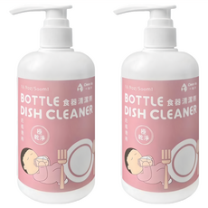 CLEAN UP 一噴淨 奶瓶蔬果食器清潔劑 500ml, 2瓶