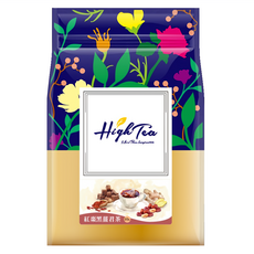 High Tea 伂橙 紅棗黑薑君茶 26g x 10包 - 無咖啡因、暖身驅寒、獨立茶包, 1袋