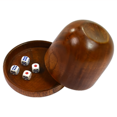長曜 骰盅 適用年齡 14歲以上, 1個, 木製