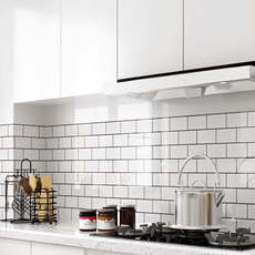 半島良品 炫染廚房防油貼磁磚貼 磚紋, 1個