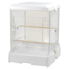 LillipHut 麗利寶 寶鳥籠 舒適快潔透亮 40型 360 x 370 x 430mm 2240 1個, 白色
