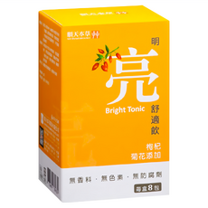 順天本草 明亮舒適飲, 每盒8包, 無香料, 無色素, 無防腐劑, 枸杞菊花添加, 8包, 15g, 1盒