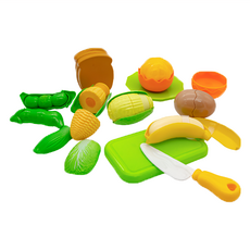 OhBabyLaugh 蔬果切切樂 7個 可撥可切組, 1組