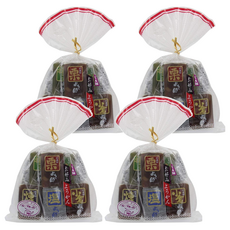 SUGIMOTOYA 杉本屋 五色羊羹, 道地日式傳統甜品, 口感綿密細緻, 甜而不膩, 360g, 4袋