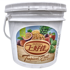五惠 上好佳熱帶水果餡, 4.5kg, 1桶