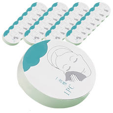 儀家生活館 旅行便攜親膚加厚壓縮毛巾30*70cm/8入, 4個