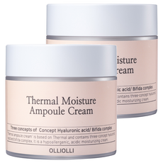 Olliolli 溫泉水安瓶保濕霜, 100ml, 2罐