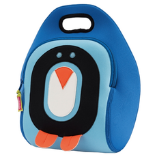 dabbawalla 瓦拉包 寶寶手提包 可機洗餐袋, 31x寬30x厚13cm, 企鵝