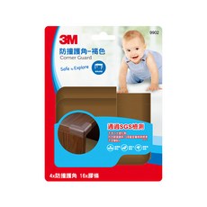 3M 兒童安全護角, 褐色, 1盒