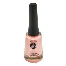 BAOGAAO 5合1角蛋白晶彩指甲油 11ml 強化指甲 晶彩光澤, 淺粉, 1件