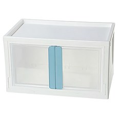 KEYWAY 雪山磁吸式雙開收納櫃 PU76-2, 藍色, 1個