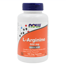 now 健而婷 左旋精胺酸膠囊, 100顆, 70g, 1罐