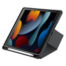 Baseus 倍思 三角支架平板保護套 附筆槽, 1個, 黑色