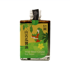 新味醬油 山苦瓜醬油, 古法釀造 非基改黃豆 100ml, 1瓶