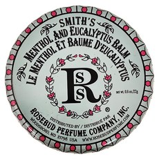 Smith's Rosebud 美國原裝萬用膏 鐵罐 保濕滋潤, 尤加利薄荷, 22g, 1個