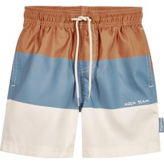 playshoes 抗uv防曬速乾男童海灘褲-簡約色塊