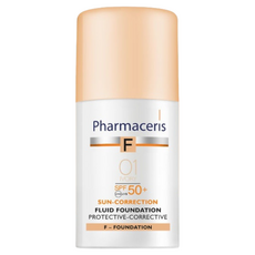 Pharmaceris 法瑪仕 敏弱無瑕三合一防曬乳 SPF50+ 01 IVORY, 30ml, 1瓶