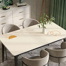 喬木居家 簡約清新防水耐磨桌墊 100 x 50cm 大象喝水, 1個