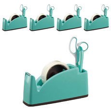 SDI 手牌 粉彩筆筒膠帶台，適用內徑1"與3"膠帶, 顏色隨機, 5盒