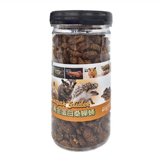 Pet Village 魔法村 營養高鈣黃金蛋白桑蠶蛹 寵物零食, 100g, 1罐