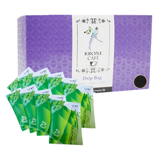 KRONE 皇雀 阿拉比卡濾掛式手沖咖啡 12件時尚禮盒組, 城市經典 12包, 1盒