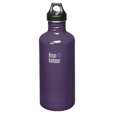 Klean Kanteen 寬口不銹鋼水瓶 K40CPPL-VS 40oz, 紫, 1182ml, 1個