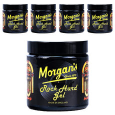 Morgans Pomade 摩根氏 Rock Hard Gel 造型髮膠，120ml，英國製造, 5瓶