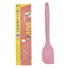 TRIARROW 三箭牌 一體式不沾檯面刮刀，耐高溫矽膠刮刀, 粉色, 1個