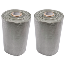 巧用 可透視清潔袋 超大 垃圾袋 高密度聚乙烯HDPE+碳酸鈣CaCO3, 86L, 2捲