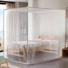 ALTTEURI 方形蚊帳 + 鋼架組, 白色的