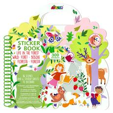 趣味可再貼貼紙本 童話森林, AVEnIR, 趣味可再貼貼紙本系列