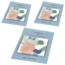 德德小品集 便利貼 印象 85 x 120mm 新橋, 30張, 3本