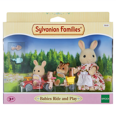EPOCH Sylvanian Families 森林家族 歐版嬰兒人偶遊玩組 Babies Ride and Play, 1組