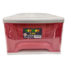 KEYWAY 聯府 抽屜櫃 20L K095, 紅色, 1個