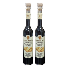 CASANOVA 卡薩諾瓦 巴薩米克陳年紅葡萄醋 松露風味, 義大利原裝進口, 適合沙拉涼拌, 百年歷史英國皇室愛用, 100ml, 2瓶