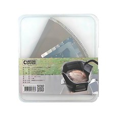 Driver CAMPING COFFEE 掛耳濾杯, SUS304不鏽鋼材質, CP-GRRT-A1B, 1個