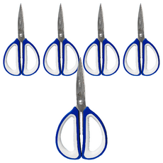 金字塔 白鐵剪刀, 雙色, 5支