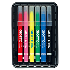 GIOTTO 衣物彩繪筆套裝, 6色