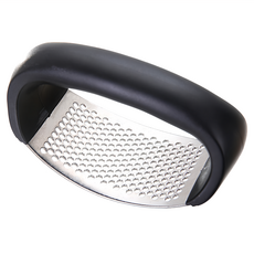 不鏽鋼搗壓蒜神器, 加厚不鏽鋼/ABS材質, 黑色, 尺寸11*7.1*5.1cm, 1個