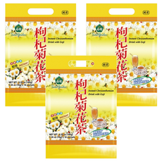 薌園 枸杞菊花茶 晶粒沖調飲品, 10g, 18包, 3袋
